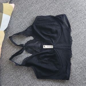 Front Close Lace Plunge Bra